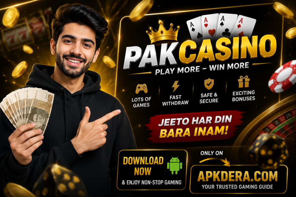 Pakcasino Game Apk
