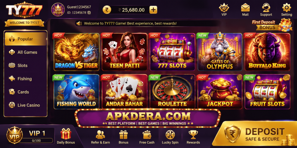 TY777 Apk Game