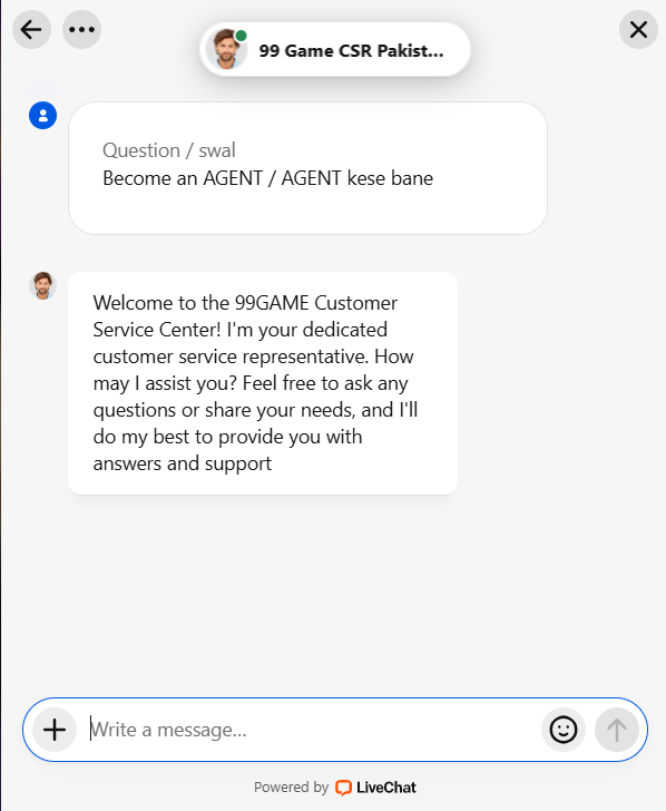 99 Game customer care