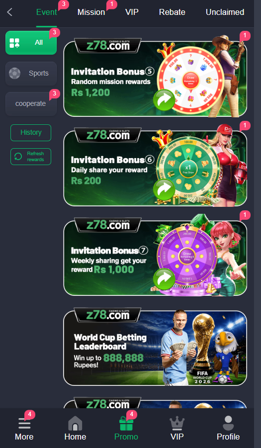 Z78 earning app Pakistan